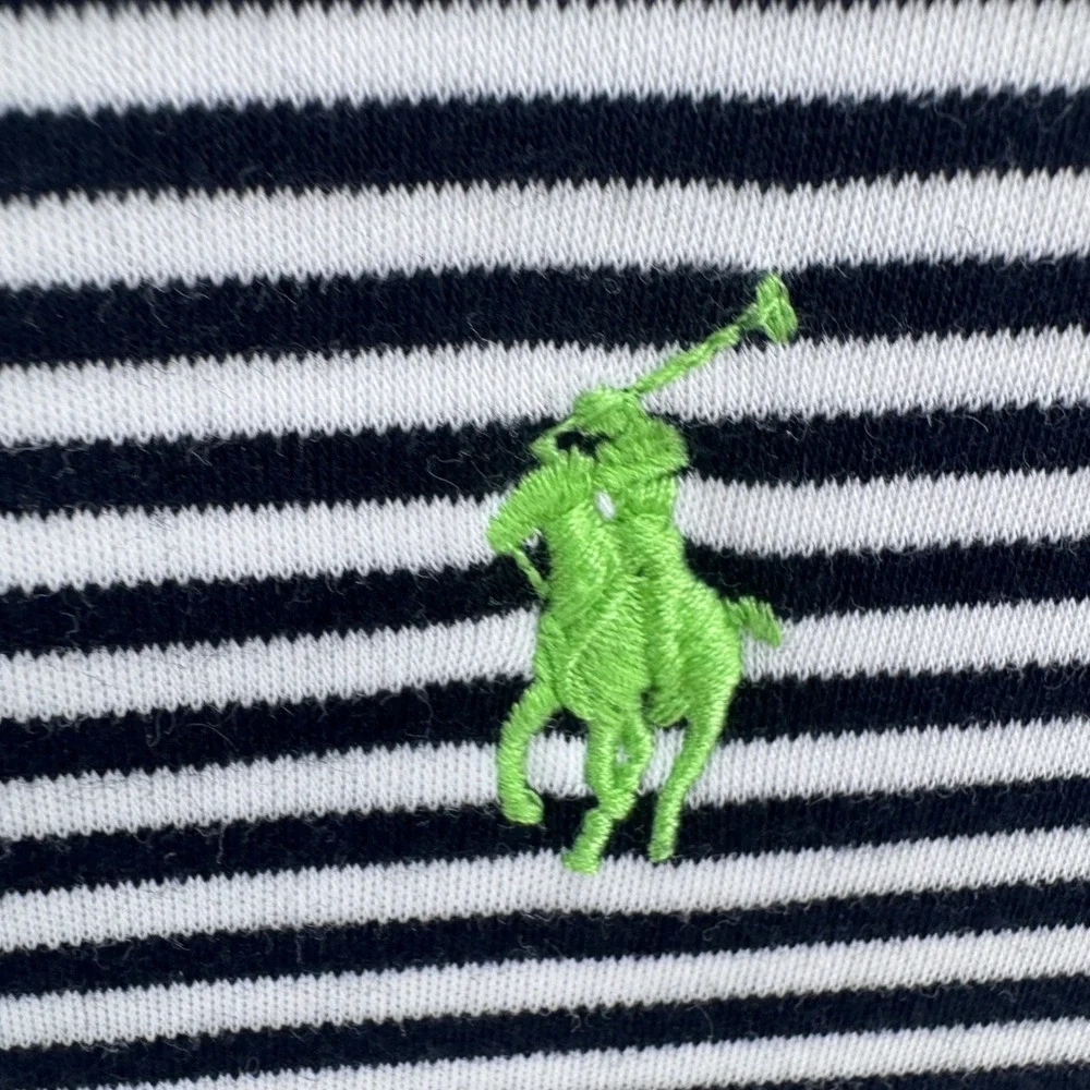 Polo Ralph Lauren Polo Shirt Mens Size XL Pima Soft Touch Striped Golf Casual
